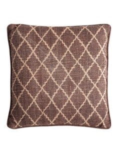 Cojín Nun de yute beige con fibra natural marrón – Vical... 2