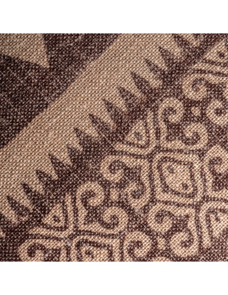 Cojín Nun de yute beige con fibra natural marrón – Vical Home | 45x20x45 cm