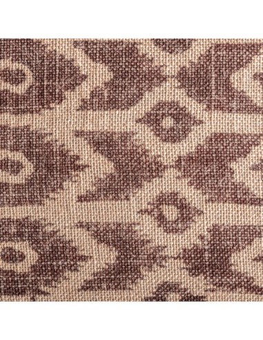 Cojín Tacio de yute beige y tonos neutros –...