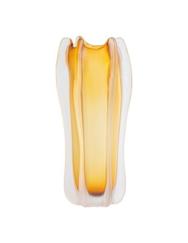 Jarrón Mizuki de Vidrio Ámbar – Diseño...