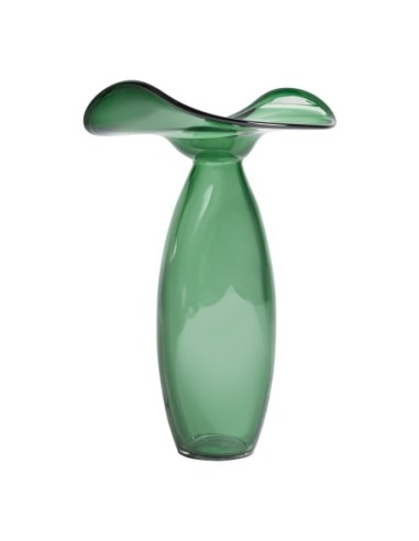 Jarrón Akari Vidrio Verde Traslúcido 37x32x55...