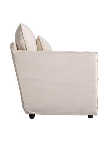 Sillón Pugnac de Lino Beige – Estilo Contemporáneo | Vical Home