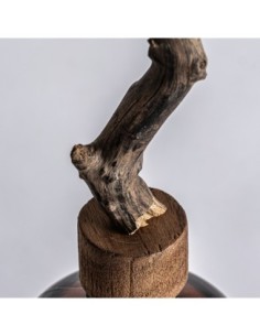 Botella decorativa tronco 2