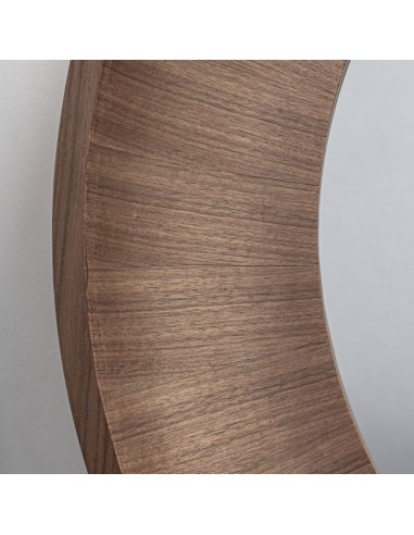 Espejo Zermatt Redondo de Vical Home en Nogal...