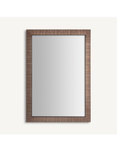 Espejo Rhein de Vical Home en Nogal y DM | Estilo...