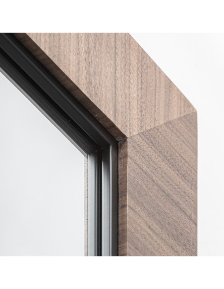 Espejo Rhein de Vical Home en Nogal y DM | Estilo Colonial Moderno