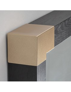 Espejo Delmont de Vical Home en Fresno Negro y Detalles... 2