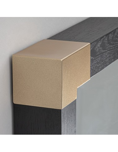 Espejo Delmont de Vical Home en Fresno Negro y...