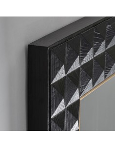 Espejo Morzine de Vical Home en Fresno Negro con Detalles... 2