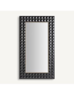 Espejo Morzine de Vical Home en Fresno Negro con Detalles...