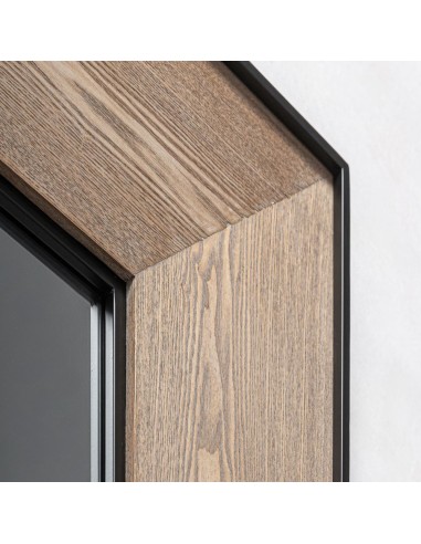 Espejo Lugano de Vical Home en Fresno Marrón...