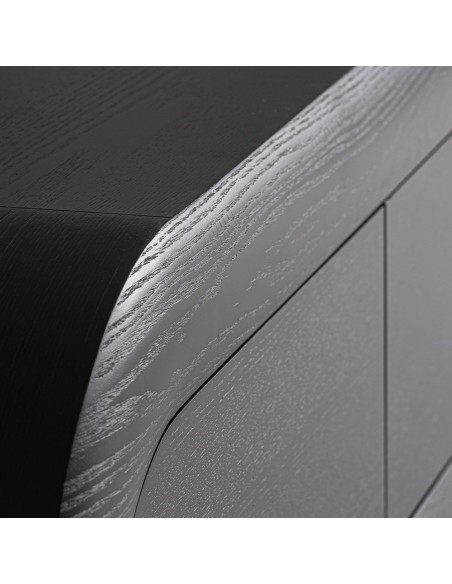 Aparador Chamonix de Vical Home en Roble Marrón y Negro