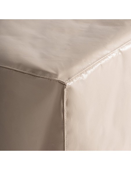 Funda Protectora para Mesa Auxiliar de VICAL – Poliéster Beige de Alta Calidad