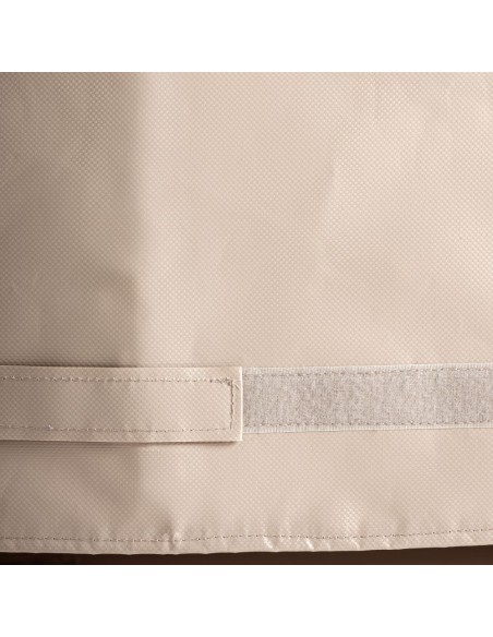 Funda Protectora para Mesa Auxiliar de VICAL – Poliéster Beige de Alta Calidad