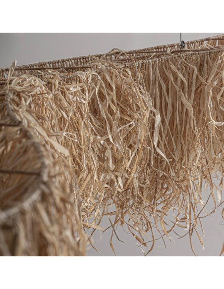 Panel Decorativo Ceiling de VICAL HOME en Estilo Boho – Rafia Marrón