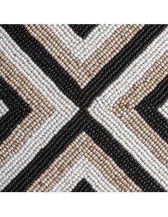 Figura Decorativa Boho de VICAL Home en Bambú y Hierro Negro 2