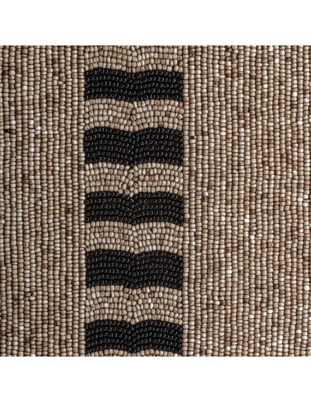 Figura Decorativa Contemporánea de VICAL Home en Bambú y Hierro Negro