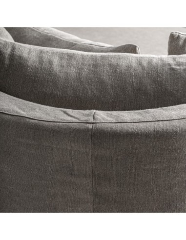 Sofá Corbun de Vical Home en lino topo estilo...
