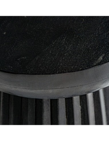 Mesa auxiliar plissé wood