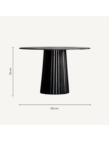 Mesa comedor plissé wood