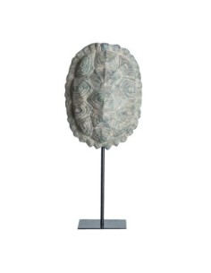 Figura decorativa caparazón tortuga