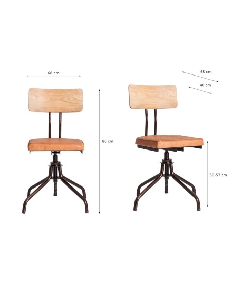 Sillón giratorio stryi