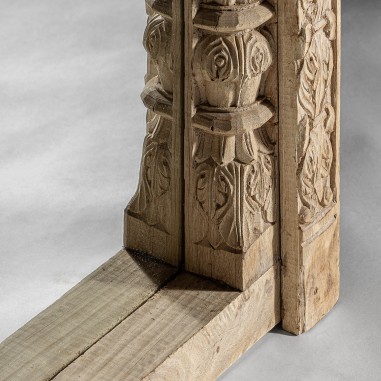 Espejo Argeen de Vical Home en madera de teka...