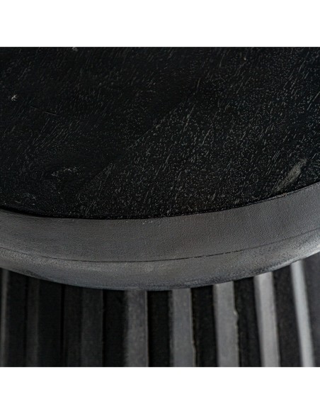 Mesa auxiliar plissé wood