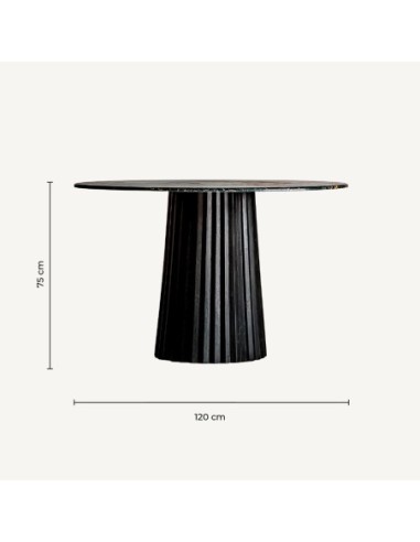 Mesa comedor plissé wood