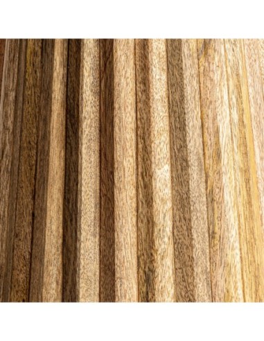 Mesa auxiliar plissé wood