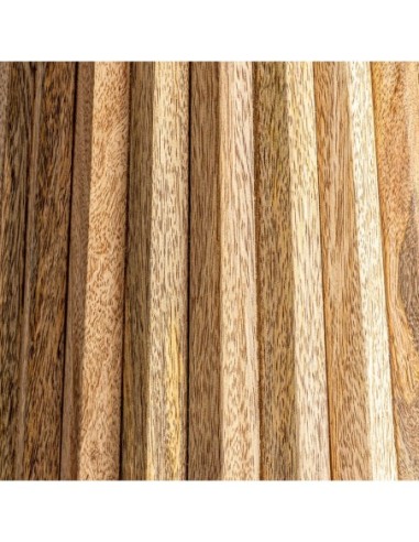 Mesa bar plissé wood