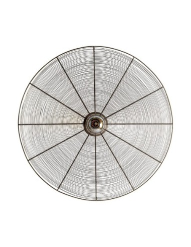 Aplique Redondo Colonial en Hierro Dorado...