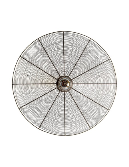 Aplique Redondo Colonial en Hierro Dorado Envejecido – Vical Home