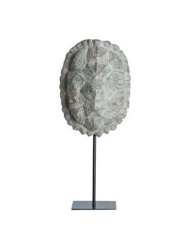Figura decorativa caparazón tortuga