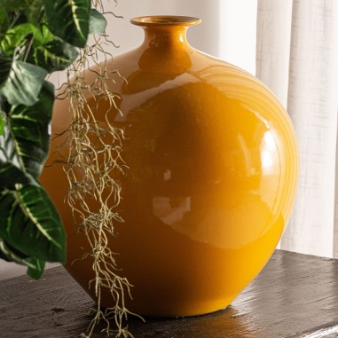 Jarrón mostaza