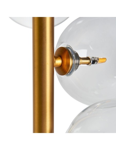 Lámpara de pie bola