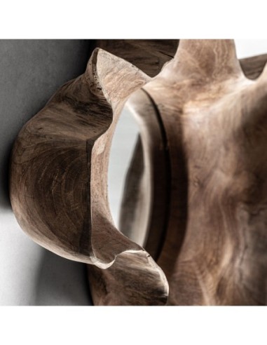 Espejo de Madera Suar Envejecida Urama – VICAL...