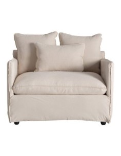 Sillón Pugnac de Lino Beige – Estilo Contemporáneo |... 2