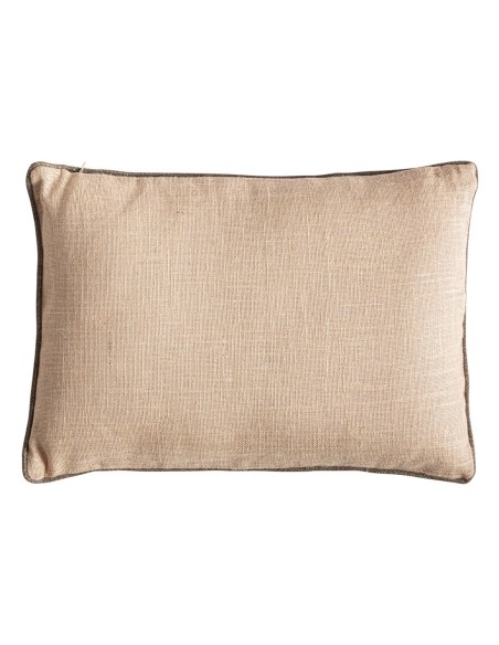 Cojín Nagore en yute beige y fibra natural marrón – Vical Home | 60x20x40 cm