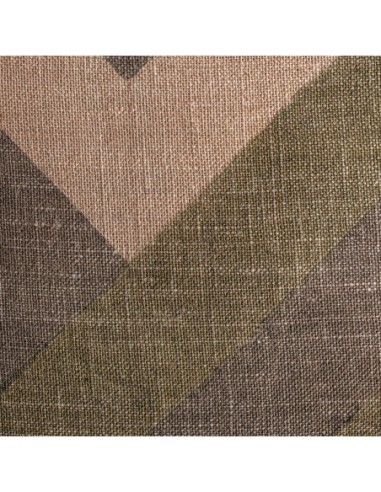 Cojín Anzaty de yute beige con fibra natural en...