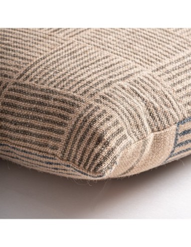 Cojín Khepri de yute beige con fibra natural...