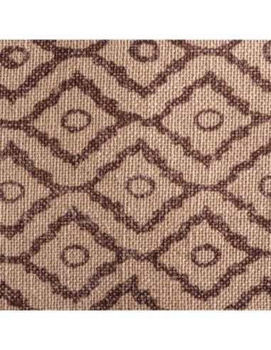 Cojín Seth de yute beige y fibra natural marrón...