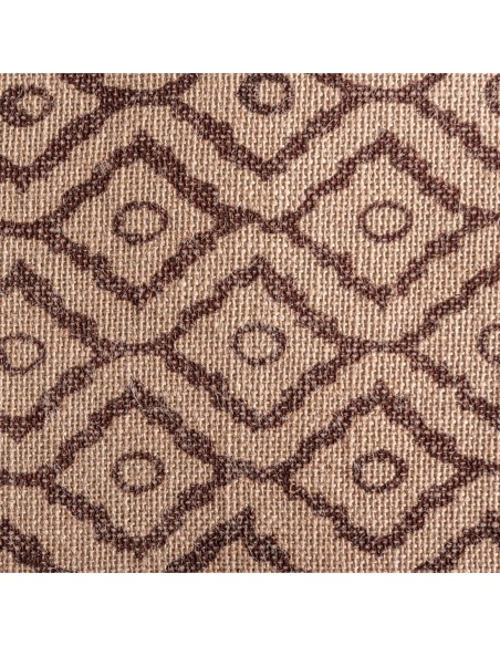 Cojín Seth de yute beige y fibra natural marrón – Vical Home | 60x20x40 cm