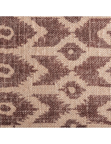 Cojín Tacio de yute beige y tonos neutros – Vical Home | 60x40 cm