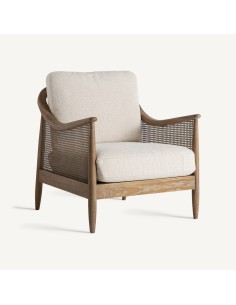 Sillón Ratheim Vical Home de Estilo Clásico en Poliéster...