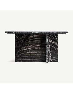 Consola Khat Vical Home de Estilo Contemporáneo en Mármol...