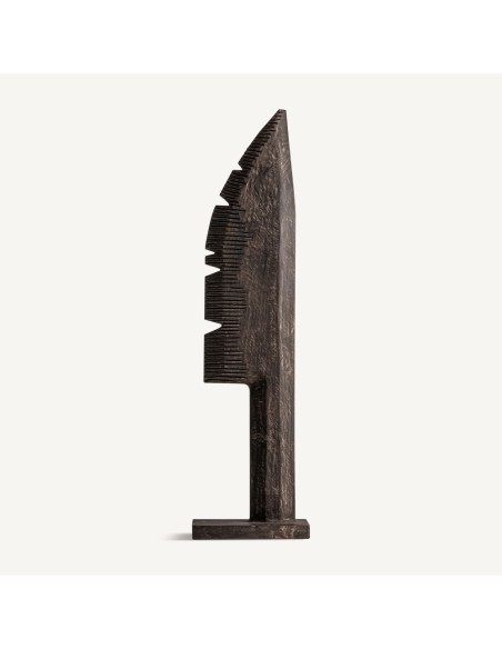 Escultura Waat de Vical Home | Escultura étnica en madera suar