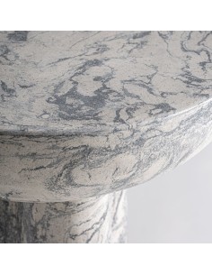 Mesa auxiliar Holtum de Vical Home | Mesa de terrazo gris 2