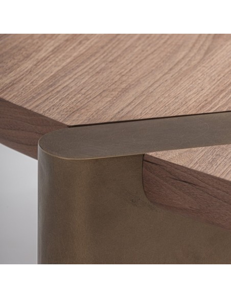 Escritorio Lausana Art Déco de Nogal – Vical Home | Diseño Elegante y Sofisticado