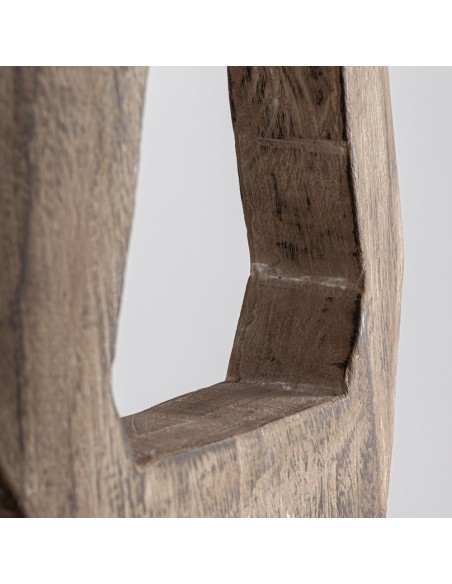 Escultura Teran de Vical Home – Estilo Étnico en Madera Suar Marrón